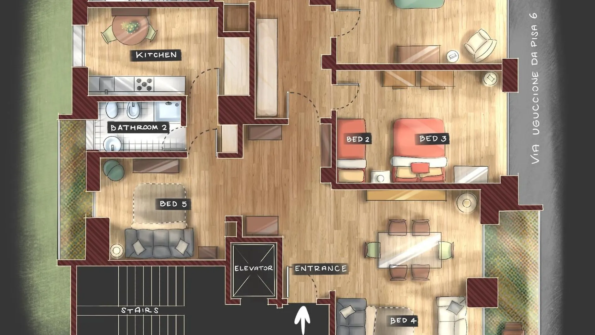 밀라노 Luminous Stylish Quiet 150M2, Tre Torri 아파트 0*,